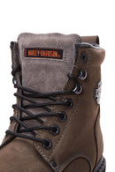 Harley Davidson Erkek Vizon Nubuk Gibson Deri Bot | Derimod