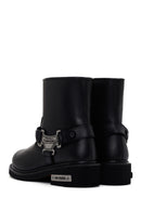 Harley Davidson Erkek Siyah Estes Fermuarlı Deri Bot | Derimod