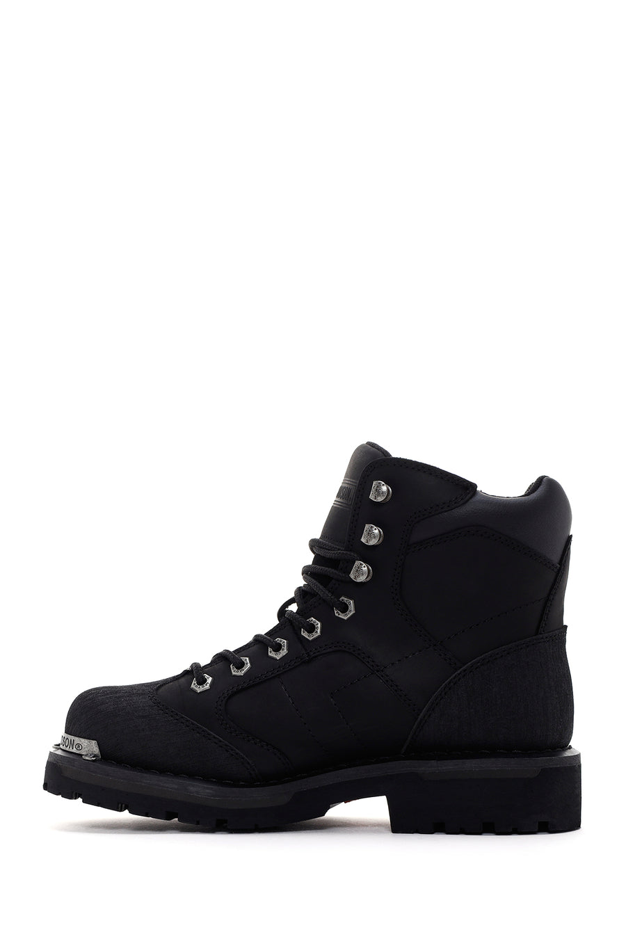 Harley Davidson Men's Black Leather Clemente Boots