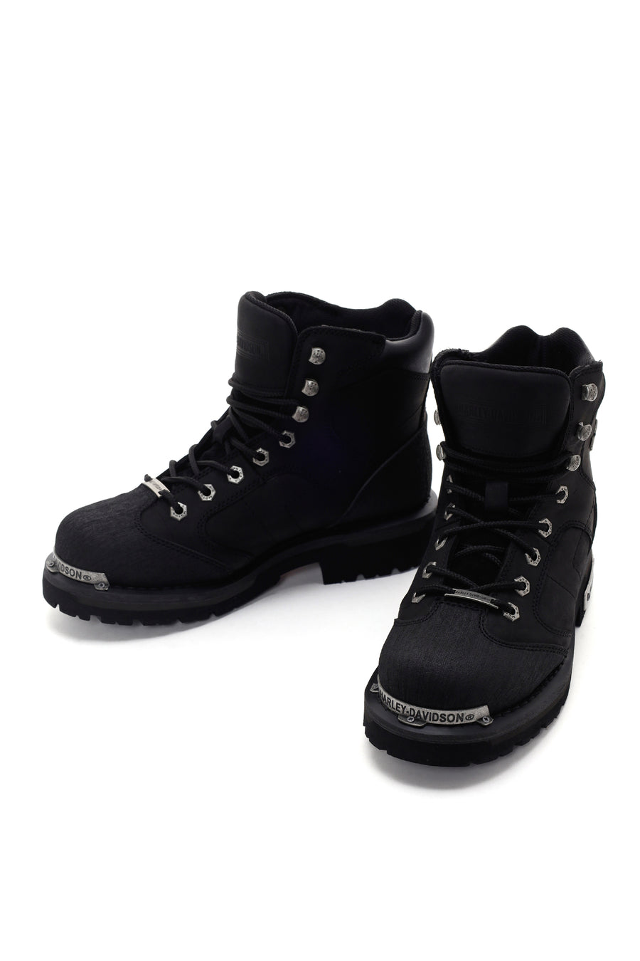 Harley Davidson Men's Black Leather Clemente Boots