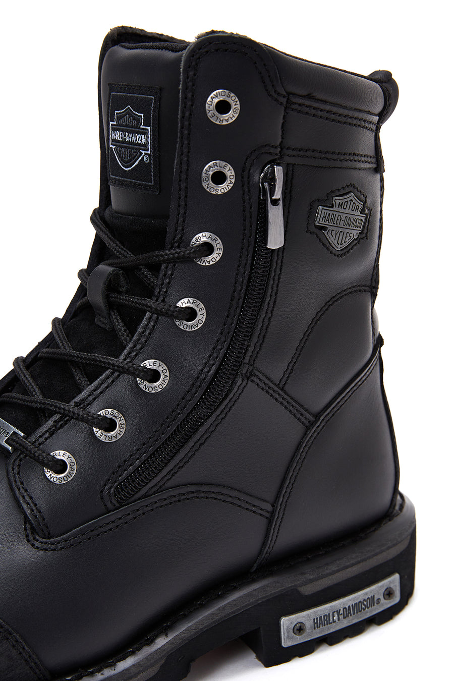 Harley Davidson Men's Black Riddick Leather Boots