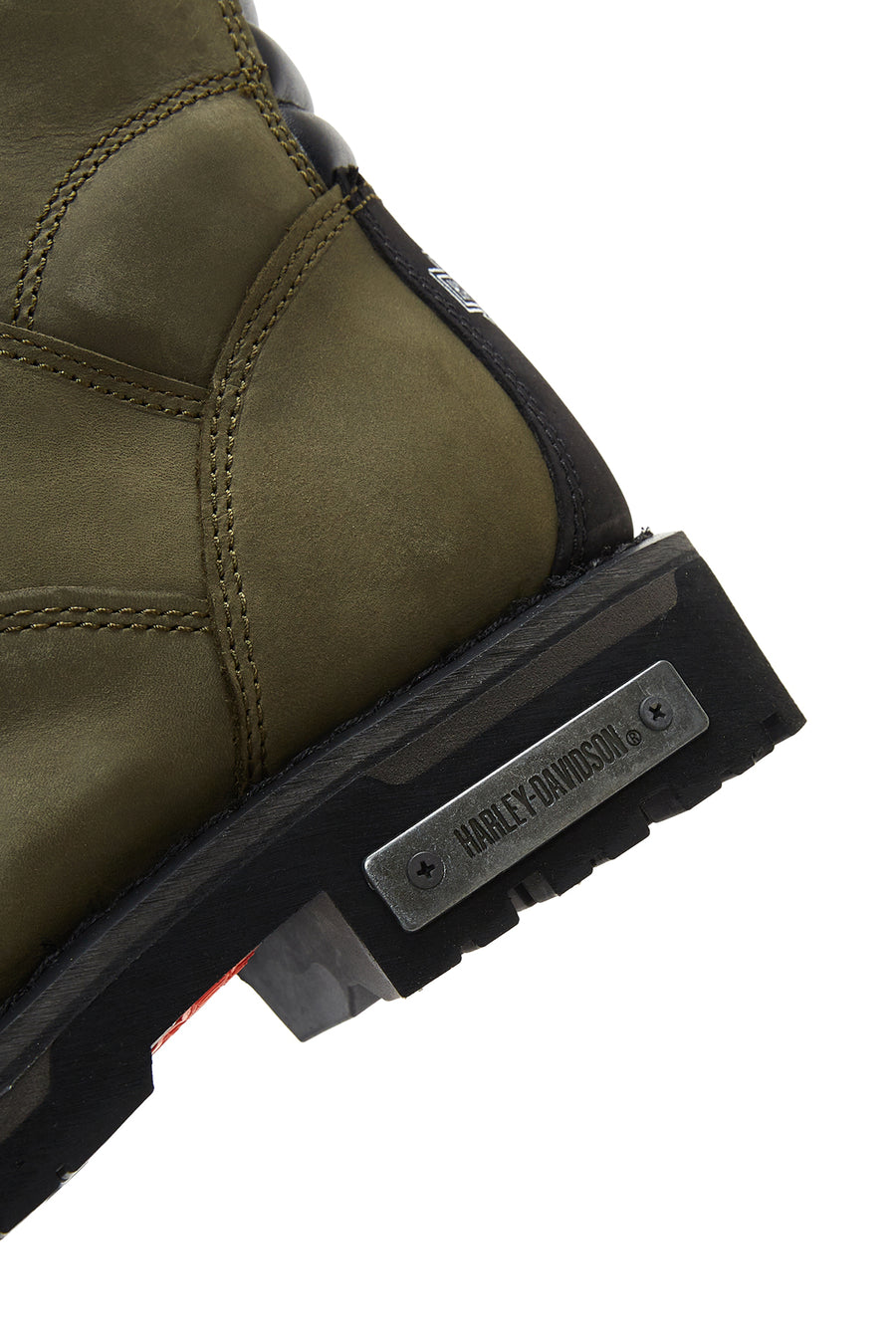 Harley Davidson Men's Green Riddick Leather Boots