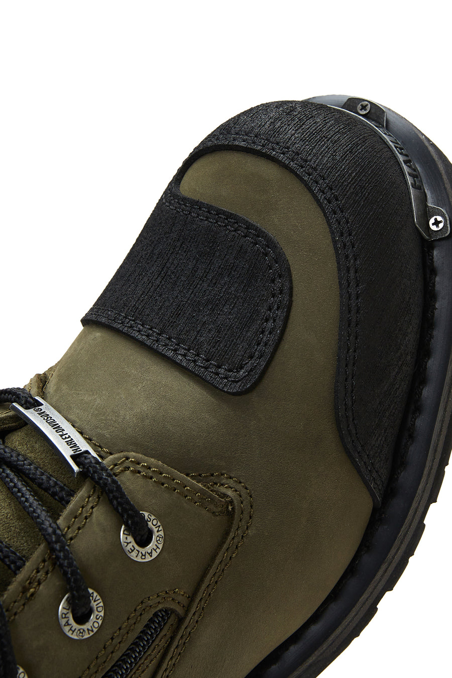 Harley Davidson Men's Green Riddick Leather Boots