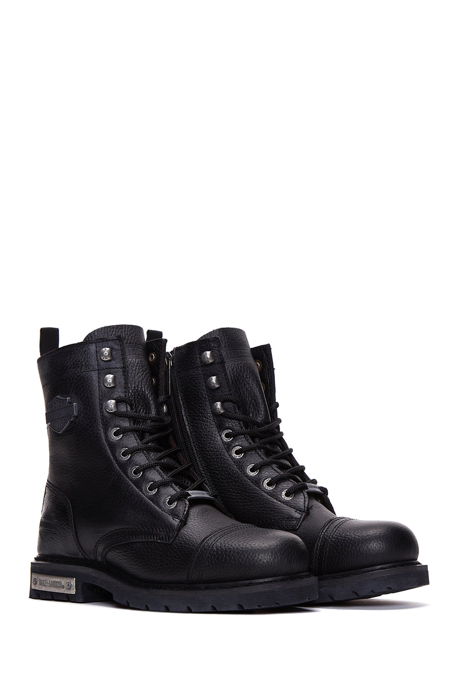 Harley Davidson Men's Black Colmar Boot Leather Boots
