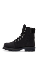 Harley Davidson Erkek Siyah Nogales Nubuk Deri Bot | Derimod