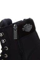 Harley Davidson Erkek Siyah Nogales Nubuk Deri Bot | Derimod