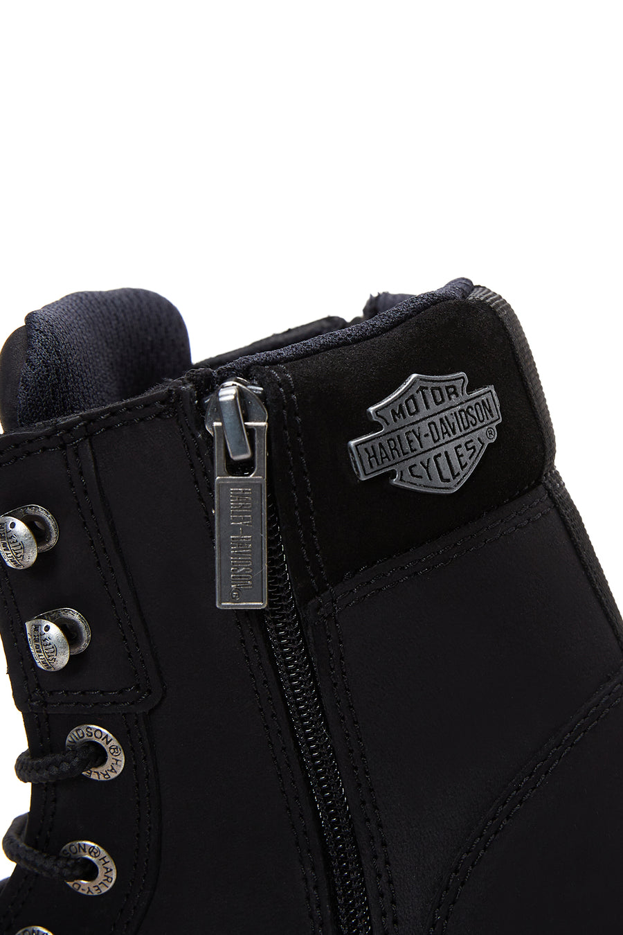 Harley Davidson Erkek Siyah Nogales Nubuk Deri Bot