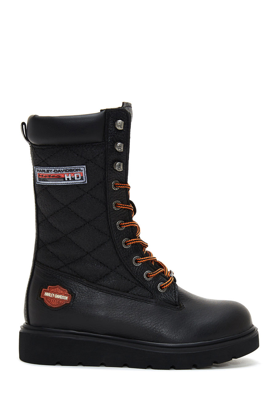 Harley Davidson Kadın Siyah Katy Deri Bot 025Z100627 | Derimod