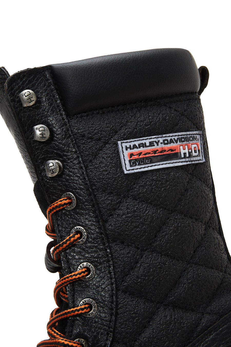 Harley Davidson Kadın Siyah Katy Deri Bot