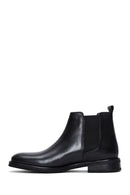 Men's Black Leather Boots | Derimod