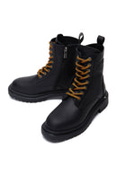 Harley Davidson Kadın Siyah Deri Rebel Postal Bot | Derimod