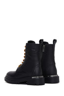 Harley Davidson Kadın Siyah Deri Rebel Postal Bot | Derimod