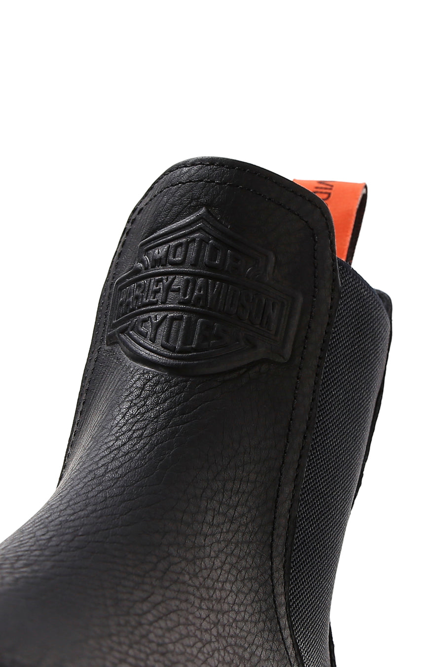 Harley Davidson Women's Black Mourir Leather Chelsea Boots