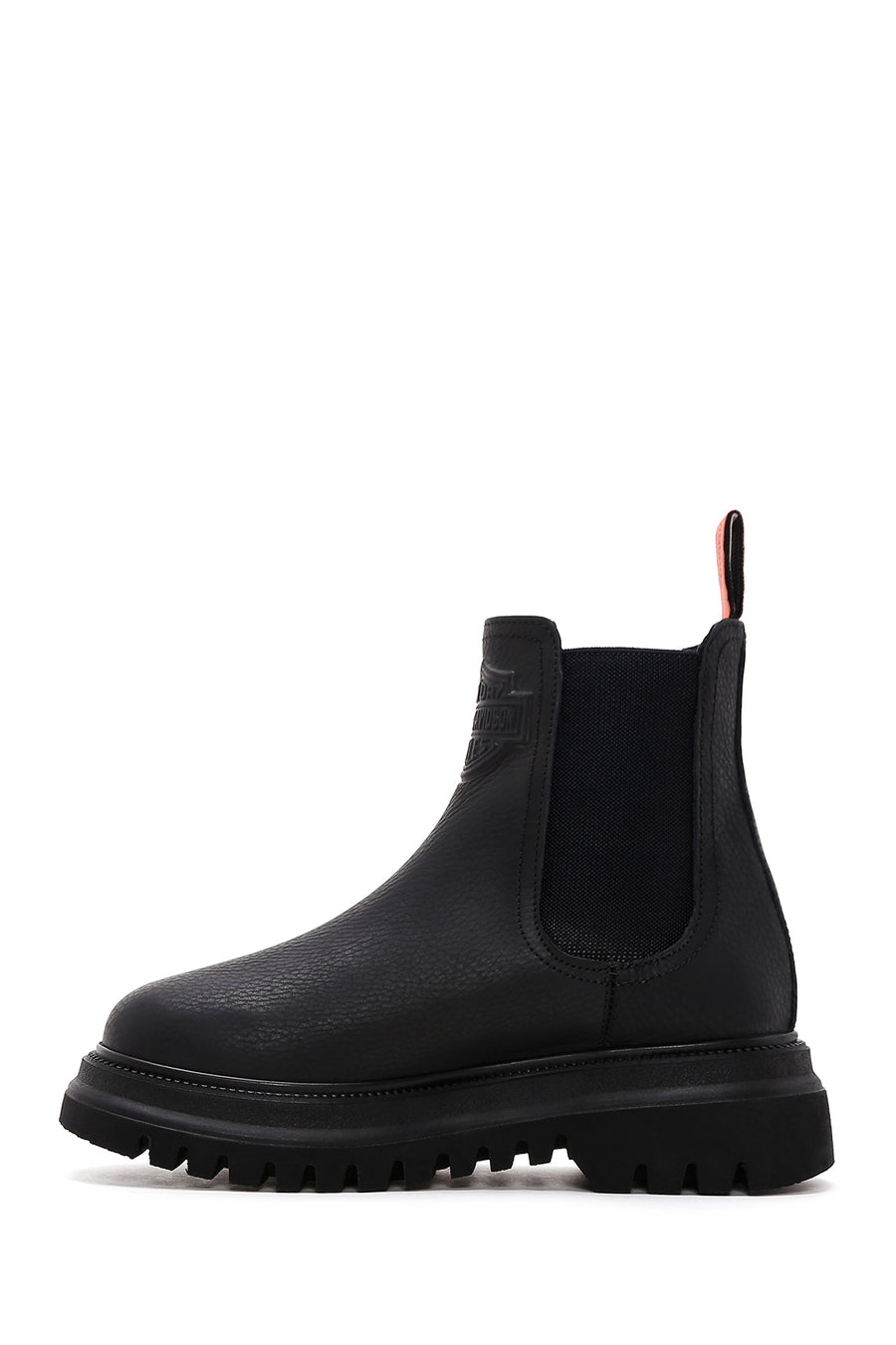 Harley Davidson Women's Black Mourir Leather Chelsea Boots