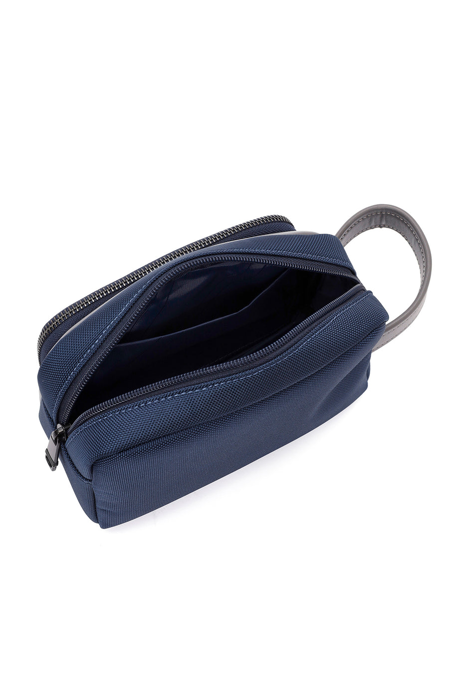 D-Pack Men's Navy Blue Fabric Handbag