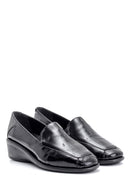 Women's Wedge Heeled Patent Leather Shoes | Derimod