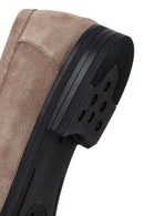Male Gray Suede Casual Loafer | Derimod