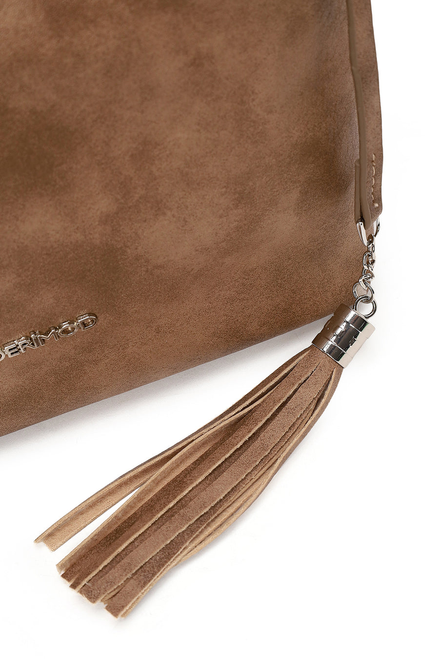 Woman Mink Long-Strap Shoulder Bag