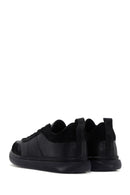 Men's Black Leather Sneaker | Derimod