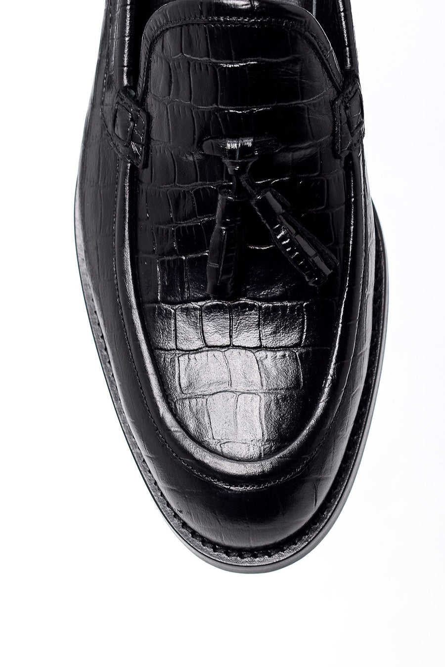 Men's Crocodile Patterned Leather Shoes