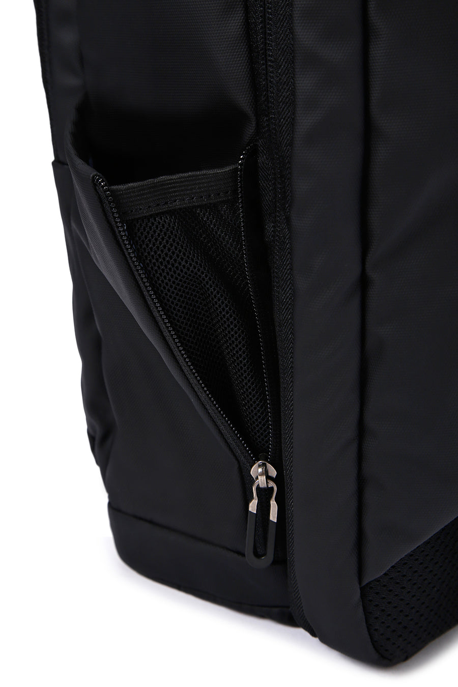 D-Pack Unisex Black Technological Fabric Backpack