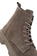 Men's Beige Leather Boots | Derimod