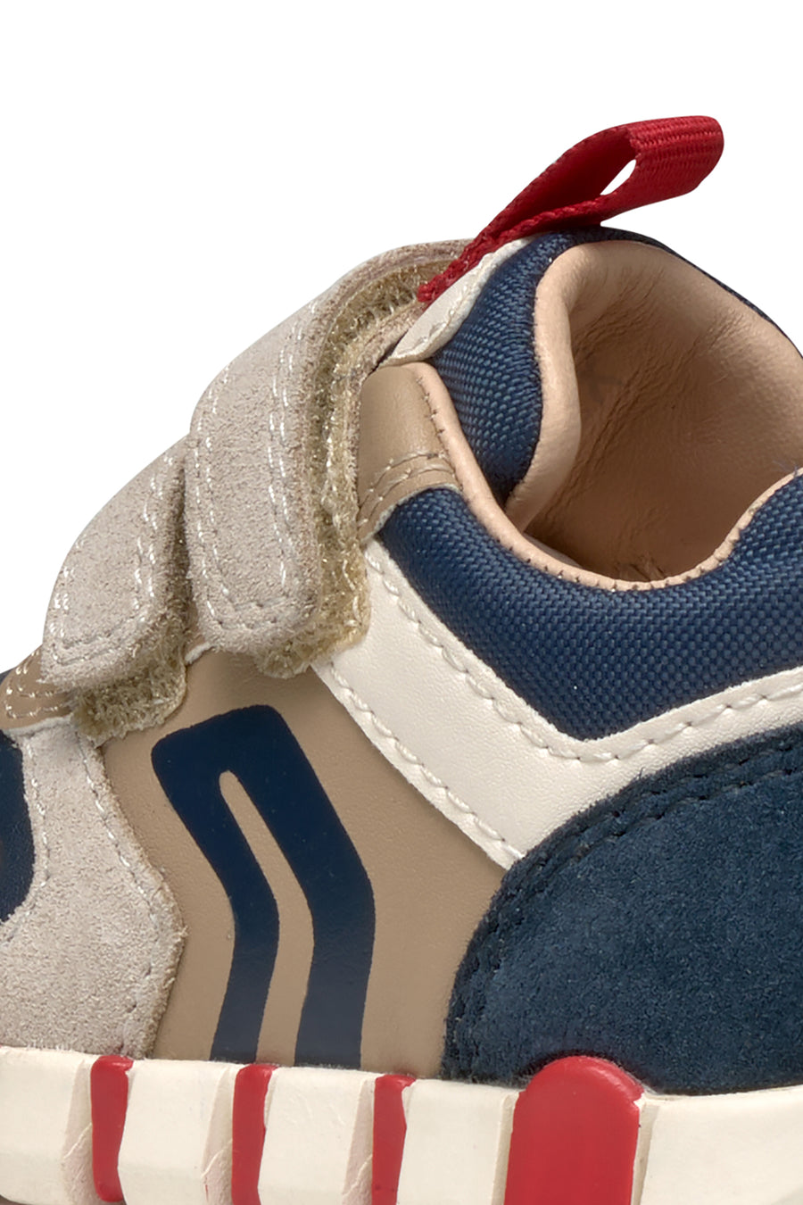 Geox Erkek Bebek Bej Iupidoo Bantlı Deri Sneaker