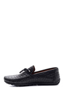 Men's Leather Crocodile Loafer | Derimod