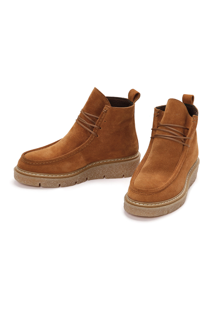 Women's Tan Leather Boots