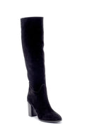 Women's Suede Heeled Boots | Derimod