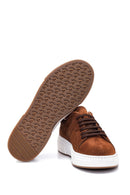 Men's Leather Suede Sneaker | Derimod