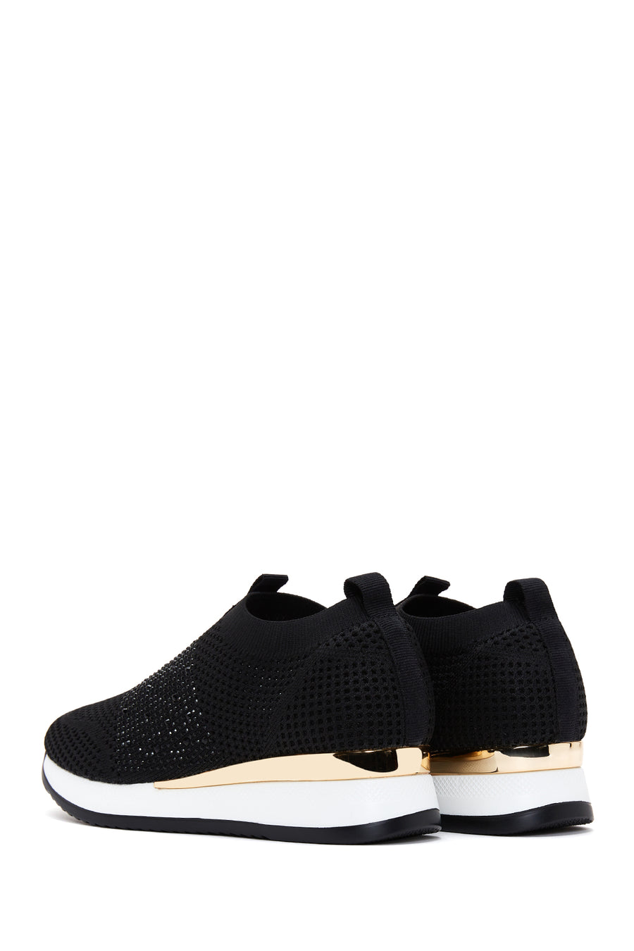 Kadın Siyah Taşlı Sneaker