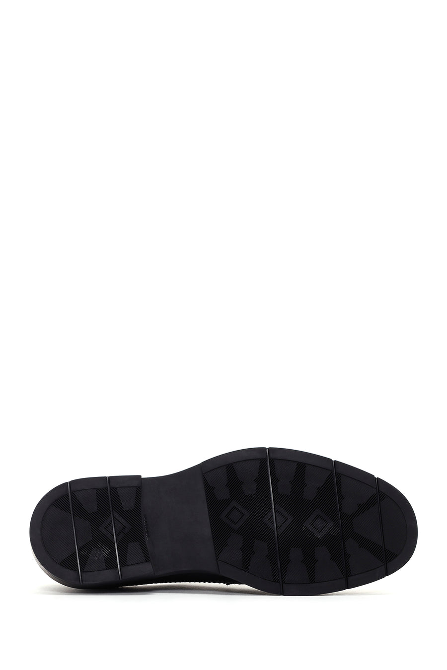Men's Gray Leather Casual Shoes