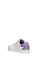 Geox Girls White Eclyper Lace-Up Sneaker | Derimod