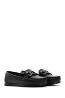 Women's Black Casual Loafers | Derimod