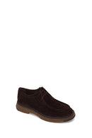 Male Brown Lace-up Suede Casual Shoes | Derimod