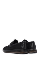 Men's Black Fabric Loafer | Derimod