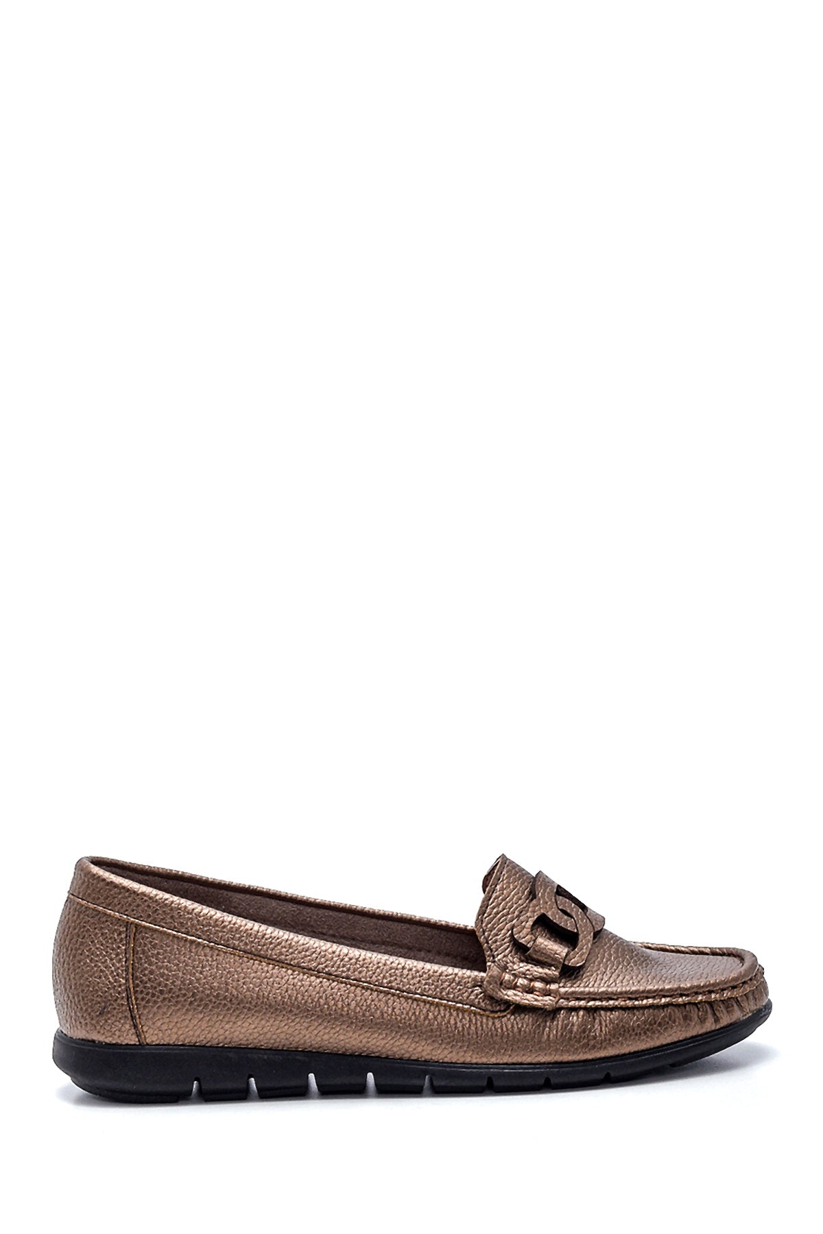 Kadın Metalik Loafer 21WFE146232 | Derimod