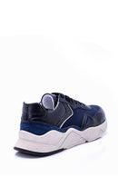 MEN'S HIGH-SOLE LEATHER SNEAKER | Derimod