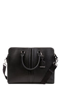 Geox Men's Black Morgany Briefcase | Derimod