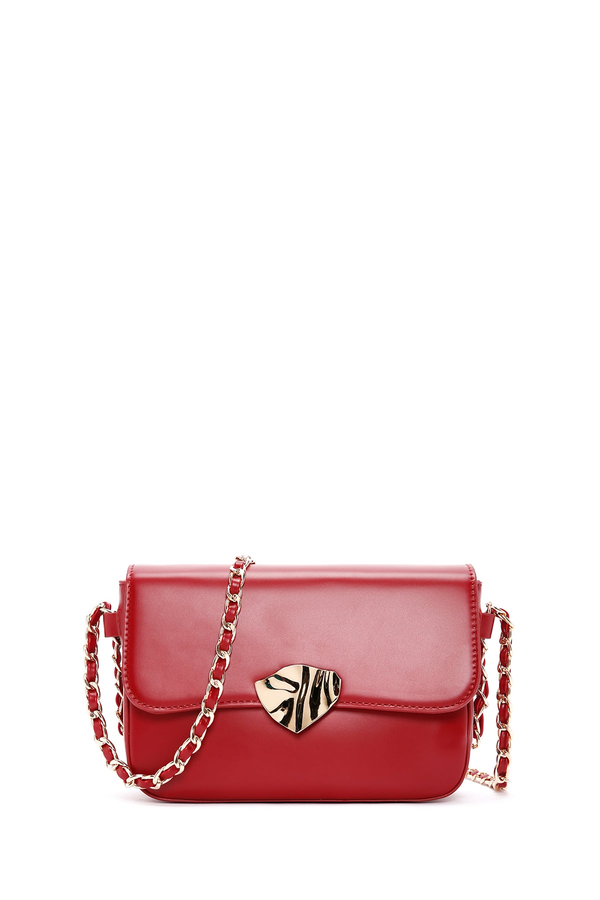 Women's Red Long Strap Crossbody Bag 24SBD283818 | Derimod