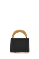 Kadın Siyah Uzun Askılı Mini Kol Çantası | Derimod