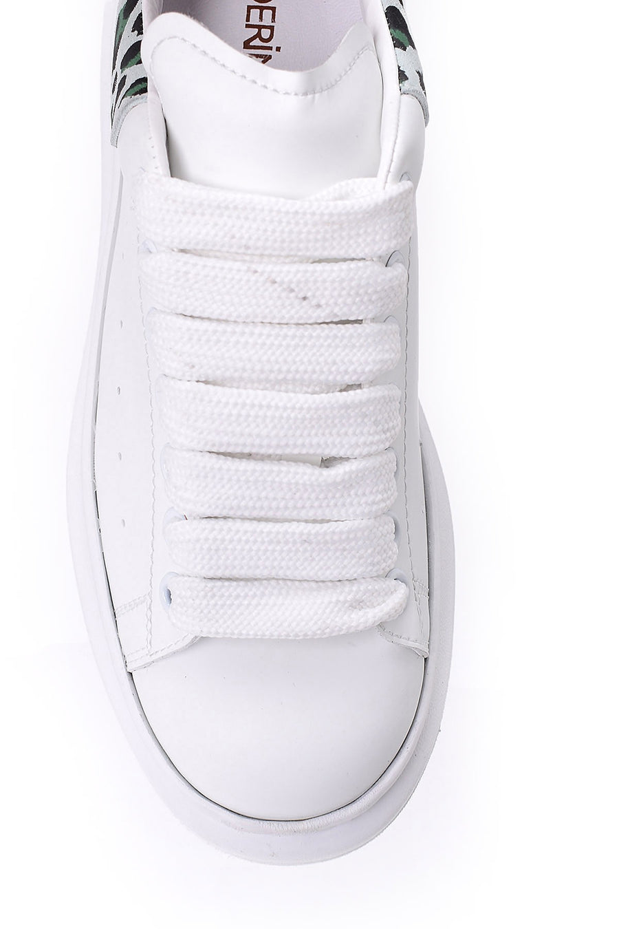 Kadın Leopar Detaylı Sneaker