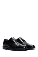 Men's Leather Patent Leather Classic Shoes | Derimod