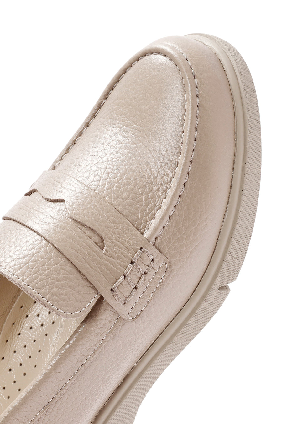 Women's Mink Leather Comfort Loafer