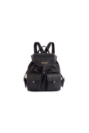 Geox Women's Black Faloria Leather Backpack | Derimod