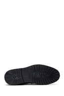 Men's Leather Zippered Boots | Derimod