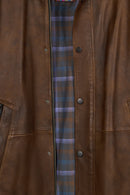 Windsor Male Mustard Suede Jacket | Derimod