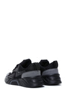 Women's Black Thick Soled Sneaker | Derimod