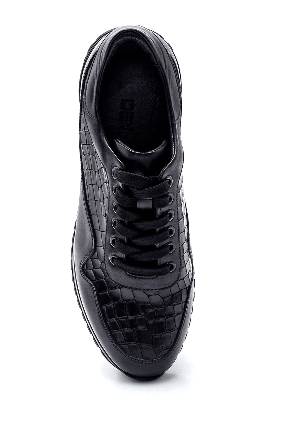 Erkek Deri Kroko Sneaker